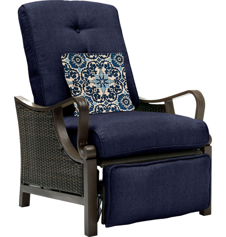 Sherwood Luxury Recliner Patio Chair with Cushions & Reviews